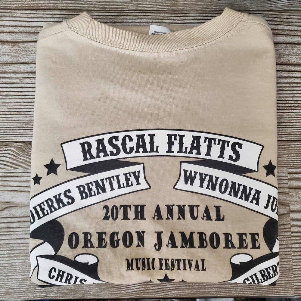 Oregon Jamboree Music Festival long sleeve, Medium, Rascal Flatt. 2012 - Picture 8 of 8